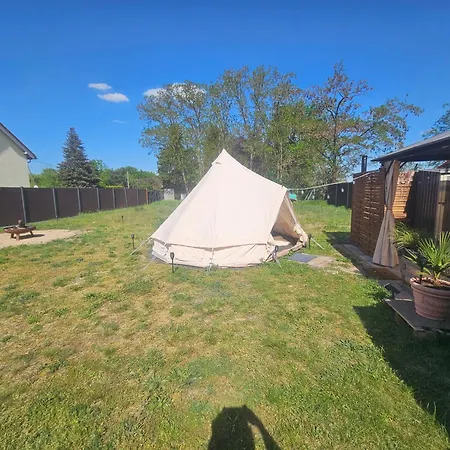 Punt-a-pacha Glamping Mit Eigenem Garten Luxury tent Kolonie Zern